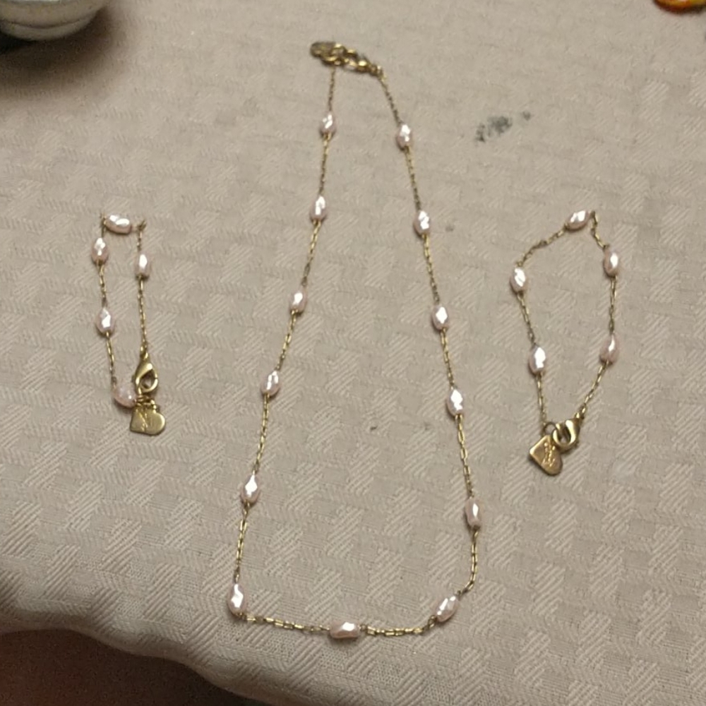 Vintage Barbie Mattel bracelet and necklace